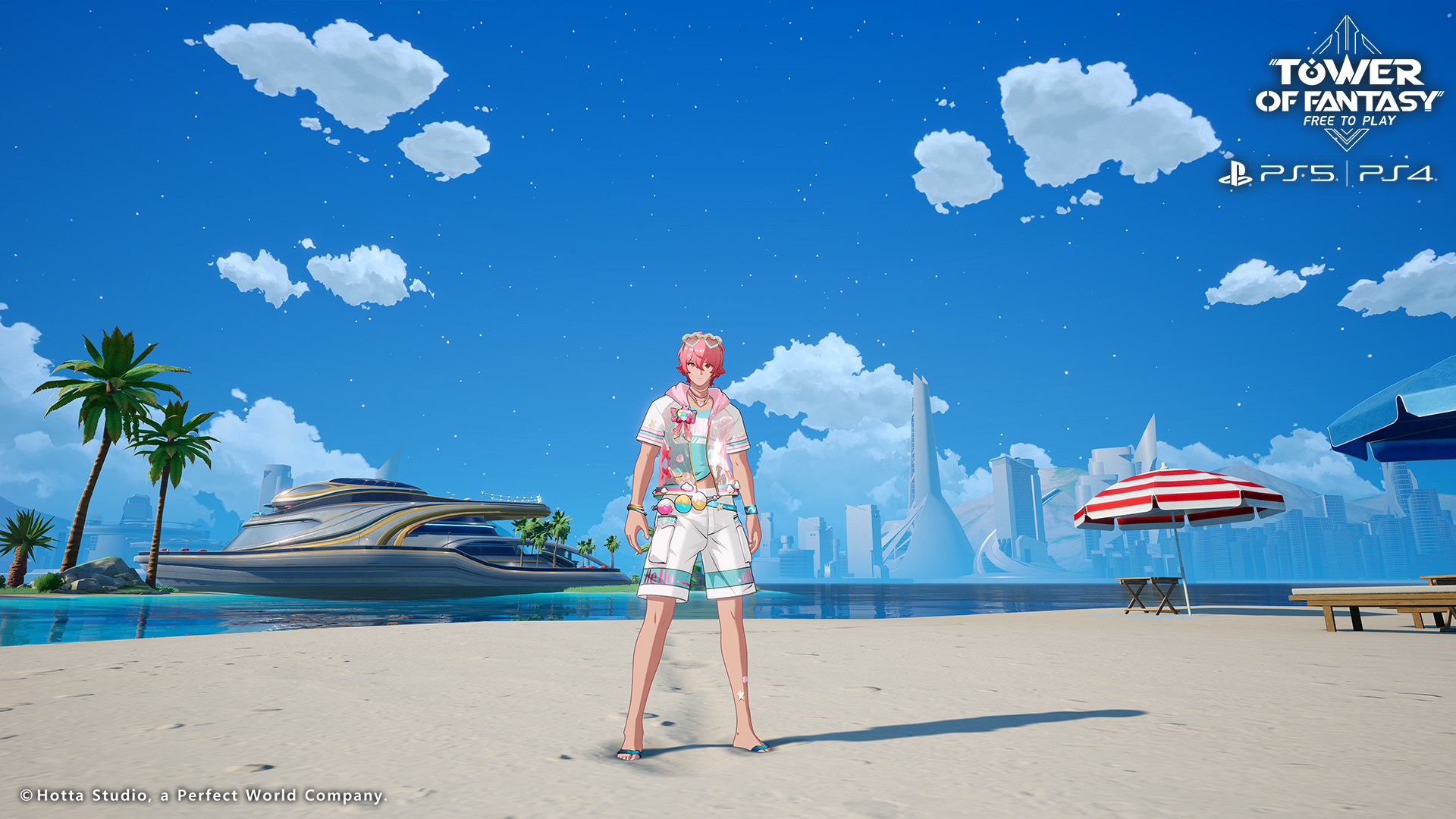 游戏《幻塔》欢庆1周年纪念,祭出夏季活动和新伙伴