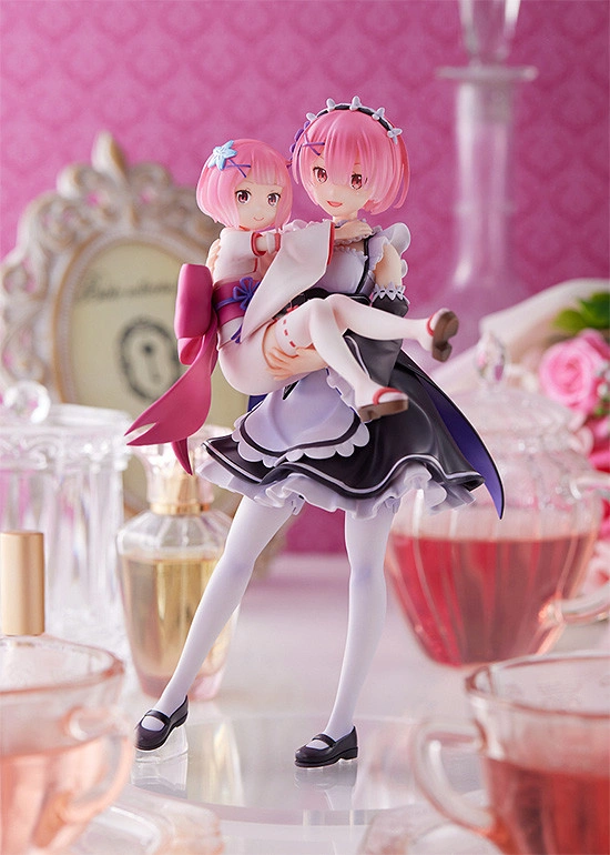 s-fire《re:从零开始的异世界生活》1/7比例手办 拉姆&童年拉姆