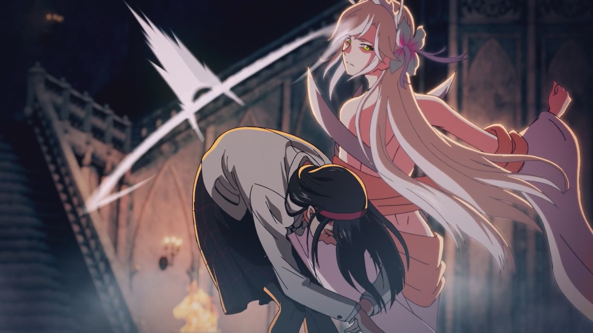 为了灯河站出来抗议的绫香吃了一记女神punch image