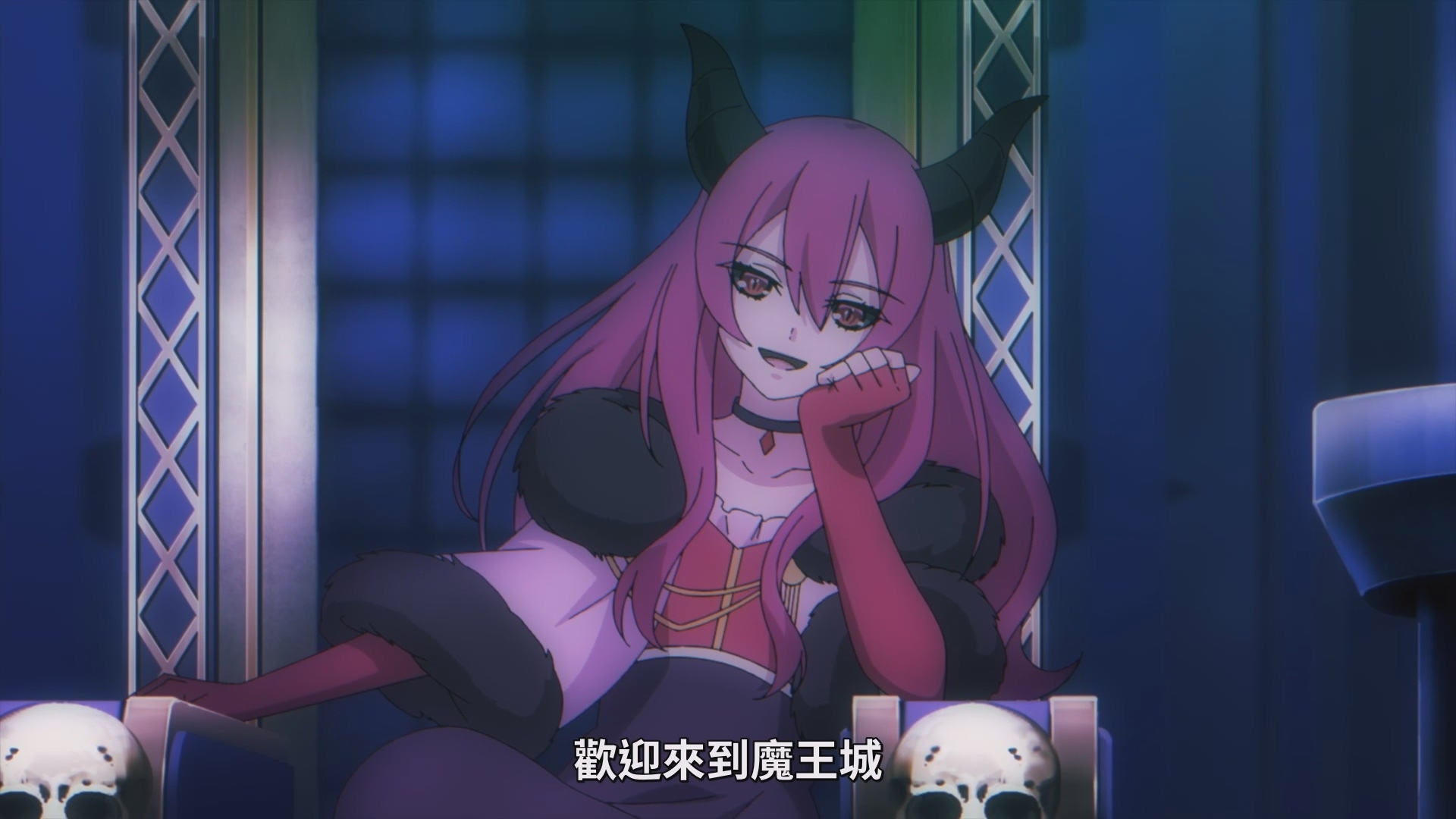 第六天(cv:石见舞菜香),现任魔王,重视能力而不是单纯的魔力或腕力。 image