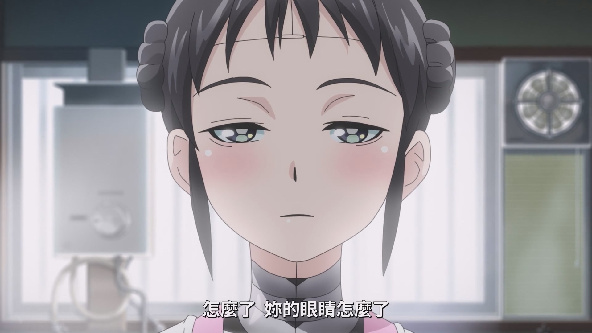 在意拓马对自己眼睛的看法而半瞇着眼的米娜 image