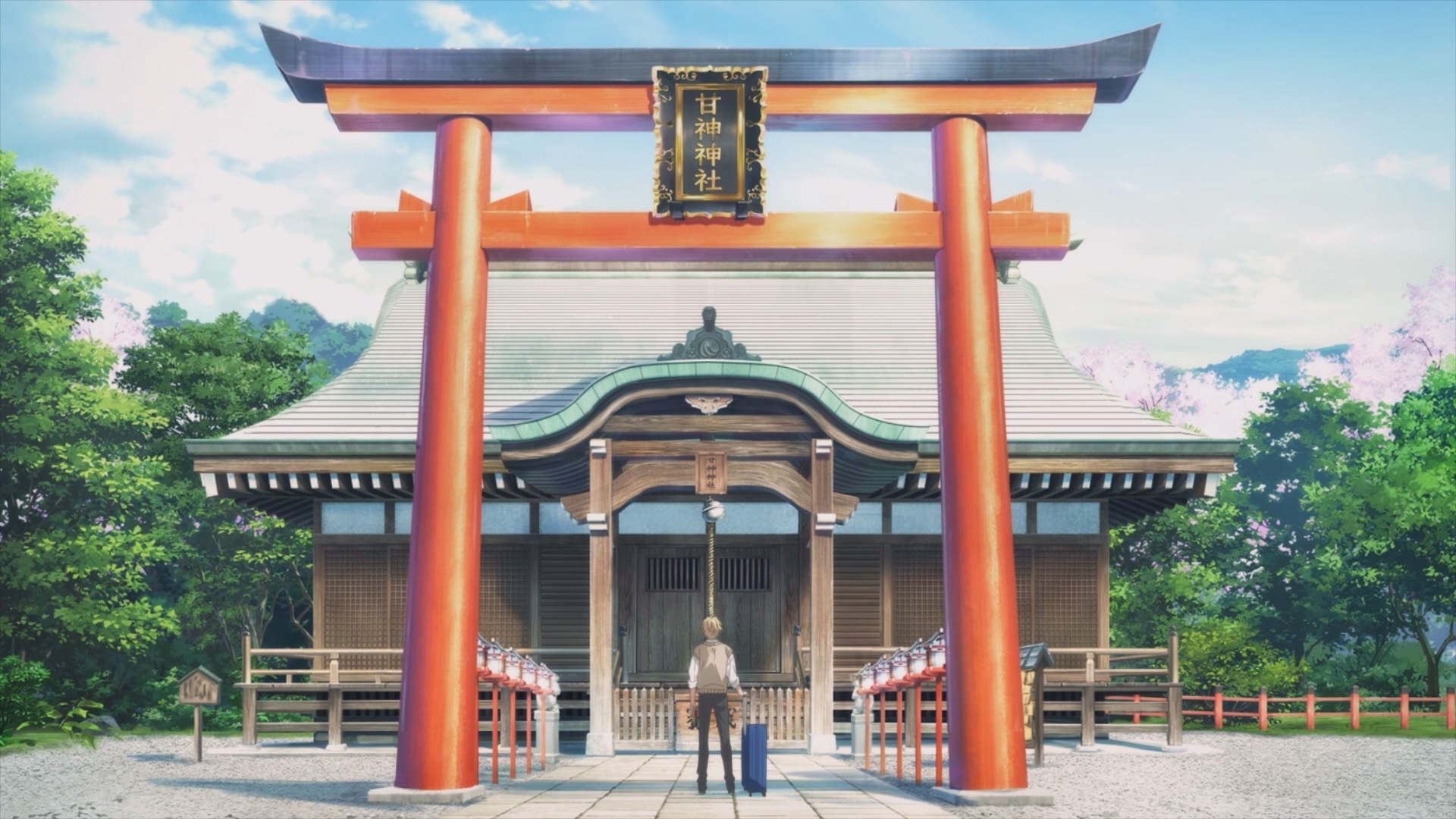 不相信祈祷、神明的瓜生却被送到了神社 image