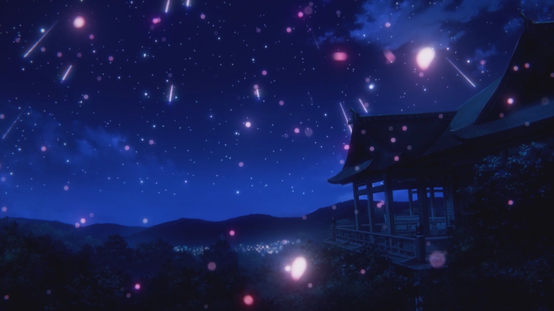实现愿望的星雨 image